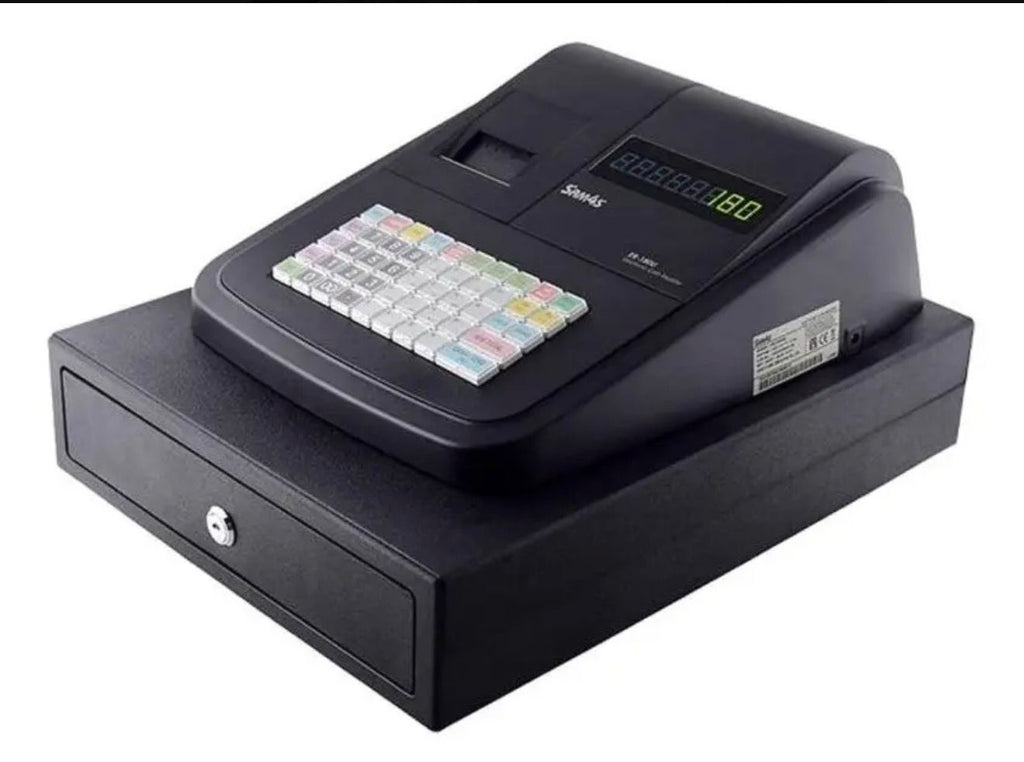 Caja Registradora Sam4s ER-180U – Control Interno / DE USO COMO NUEVA