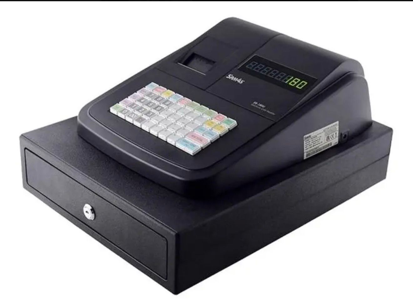 Caja Registradora Sam4s ER-180U – Control Interno / DE USO COMO NUEVA